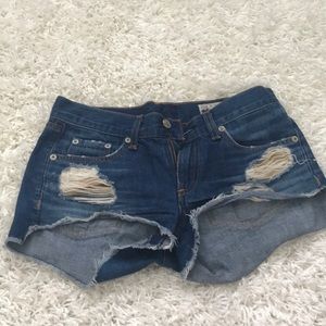Rag & Bone Cut off Shorts size 24